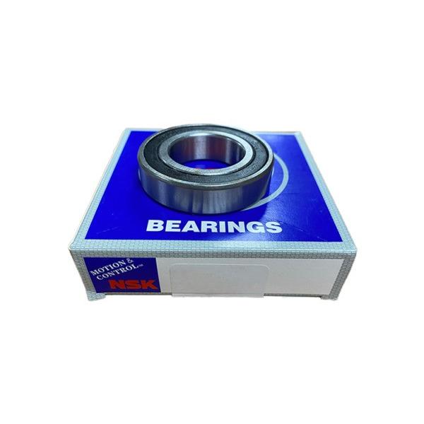 NSK 6203VV Deep Groove Ball Bearing, Single Row, Double Sealed, Non-Contact, #1 image