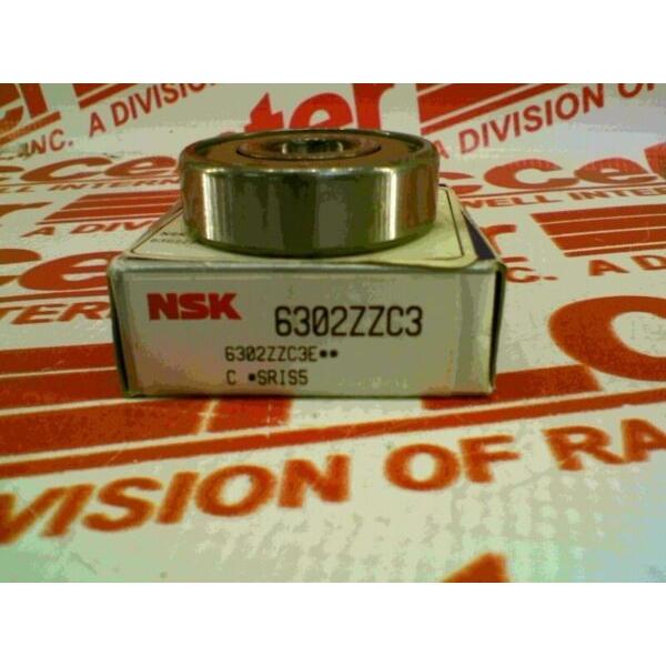 NSK BALL BEARING 6302ZZC3 #1 image