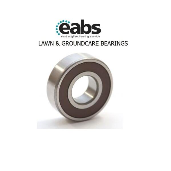 NSK 6202-10VV Deep Groove Ball Bearing, Single Row, Double Sealed, Non-Contact, #1 image