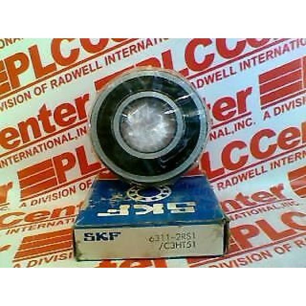 SKF Heavy Duty Ball Bearing 120mm x 55mm x 29mm 6311-2RS1/C3HT51 #1 image