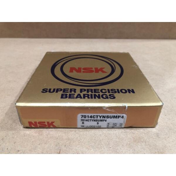NSK 7014CTYNSUMP4 SUPER PRECISION BEARINGS BORE: 20MM OUTER DIA: 110MM, #103308 #1 image