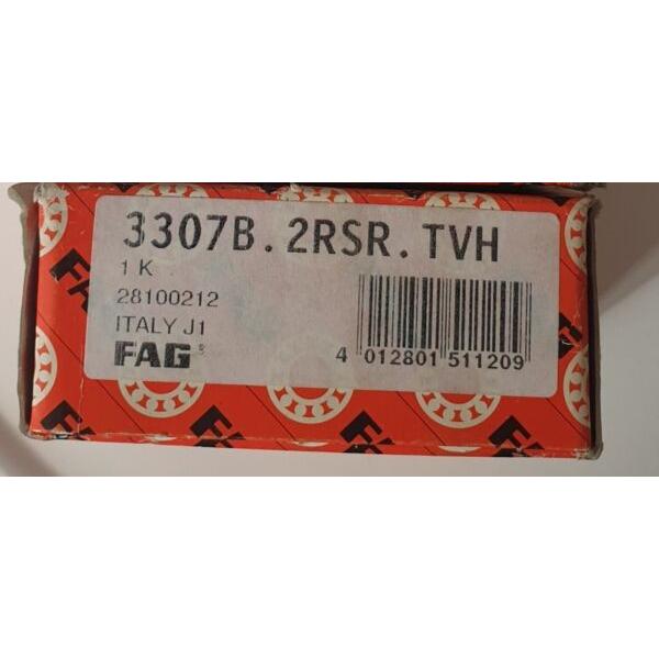 3307-B-2RSR-TVH FAG 35x80x34.9mm  Basic static load rating (C0) 34.5 kN Angular contact ball bearings #1 image