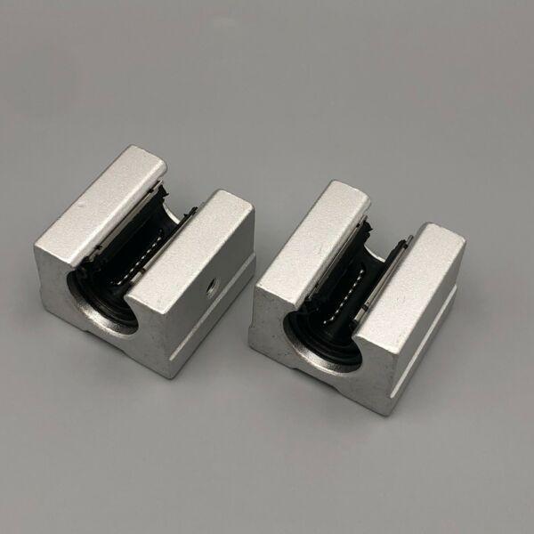 (1 PCS) SBR12UU (12mm) Router Linear Motion Ball Bearing Slide Block FOR CNC #1 image