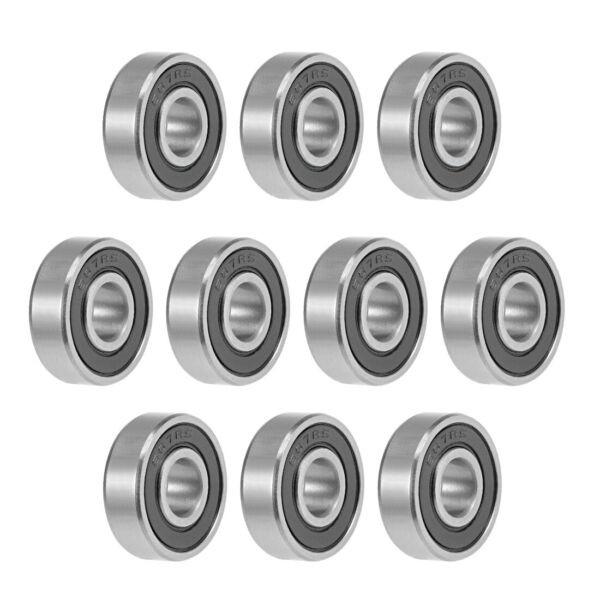 4PCS 607-ZZ 607-2Z Miniature Bearing Metal Shielded Ball Bearing 7x19x6mm #1 image