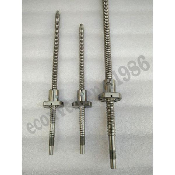 Antibaclashed RM1204--350/800/1100 mm End Machined Ballscrew &amp; RM1204 Ballnut #1 image