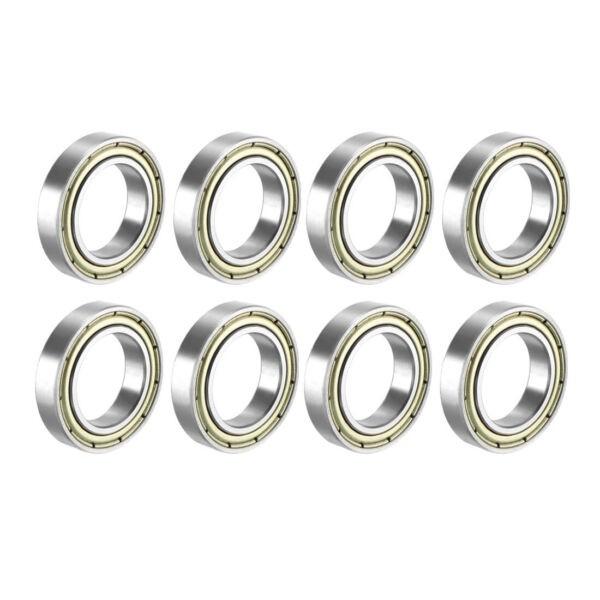 10PCS 6802-2RS 6802-2rs Rubber Sealed Ball Bearing 15mmx24mmx5mm #1 image