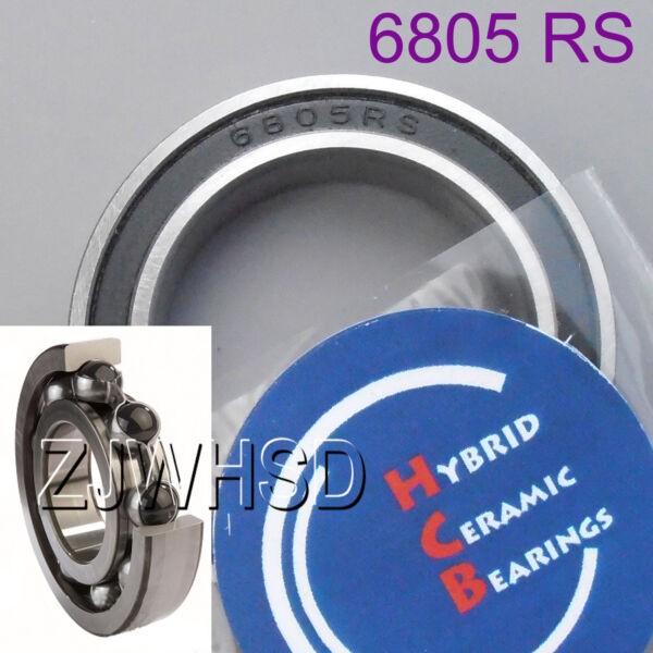 10 pcs thin 6805-2RS 6805 RS bearings Ball Bearing 6805RS 25X37X7 25*37*7 ABEC-1 #1 image