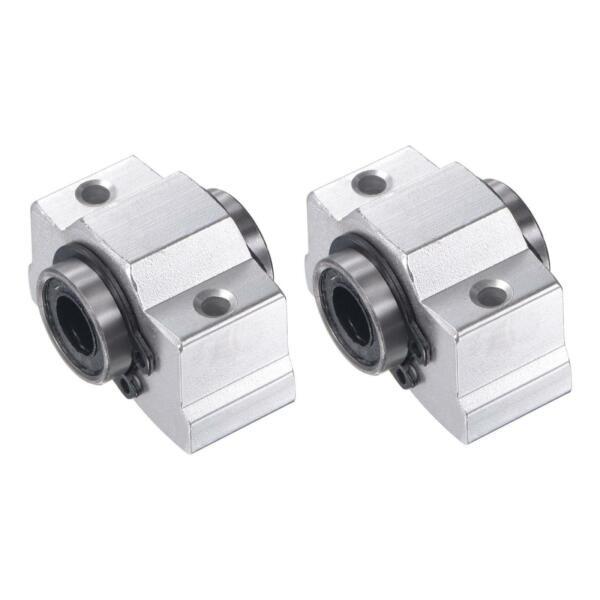 (1 PCS) SCV8UU (8mm) Linear Ball Bearing Pellow Block Unit FOR XYZ CNC SCV8 #1 image