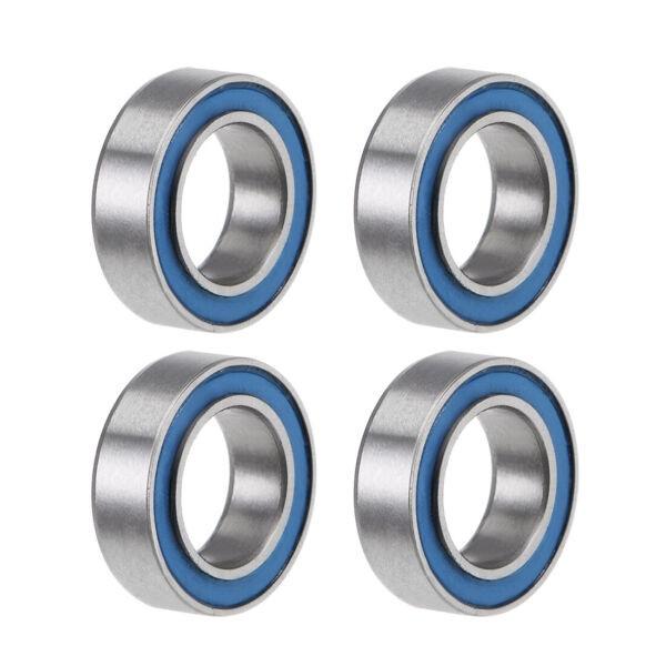 10PCS (6mm*10mm*3mm) MF106zz Mini Metal Double Shielded Flanged Ball Bearings #1 image
