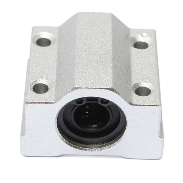 SC10UU SCS10UU 10mm (1 PCS) Linear Ball Bearing Pellow Block Linear Unit FOR CNC #1 image