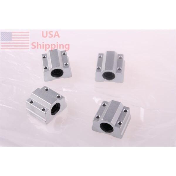 20 Pcs 12 mm SC12UU Router Motion Solide Unit Block Bearing SC Series CNC Block #1 image