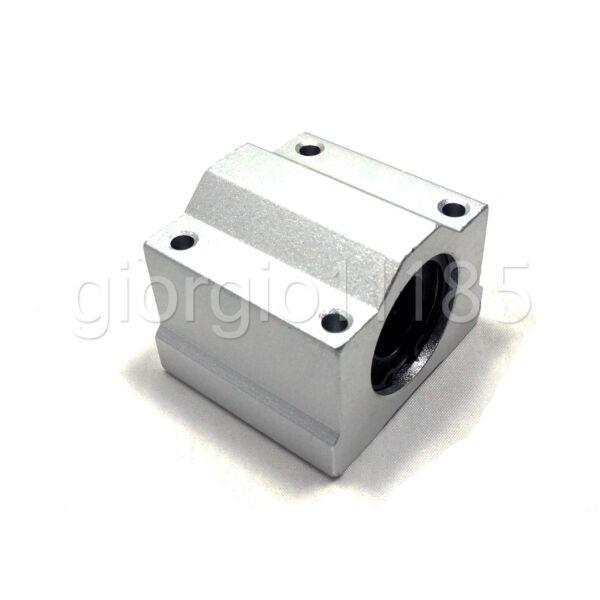 20 Pcs 10 mm SC10UU Router Motion Solide Unit Block Bearing SC Series CNC Block #1 image