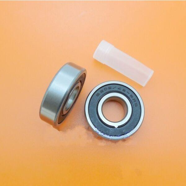 2Pcs 6203A/42-2RS Rubber Sealed Motorcycle Ball Bearing 17 x 42 x 12 mm #1 image