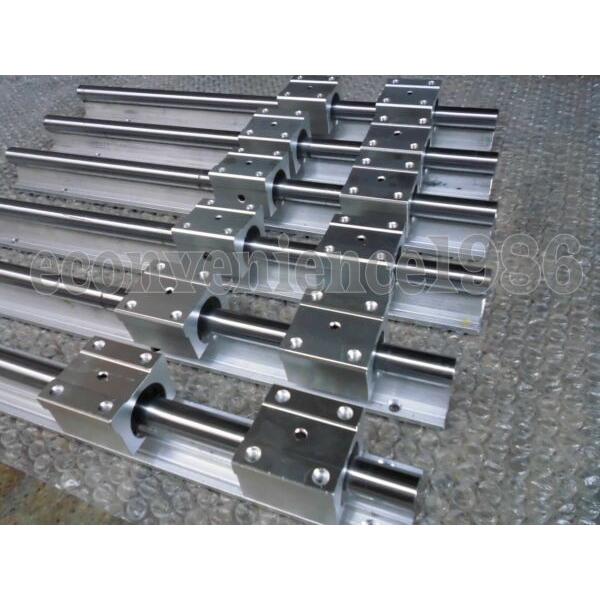 10 Pcs 16 mm SBR16UU Router Motion Bearing Solide Block Unit XYZ CNC SBR Series #1 image