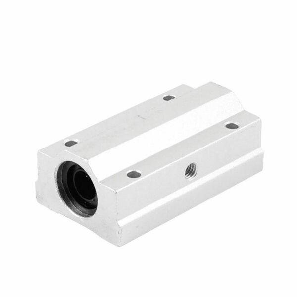 2PCS SCS10LUU (10mm) Metal Linear Ball Bearing Pellow Block Unit FOR CNC SC10LUU #1 image