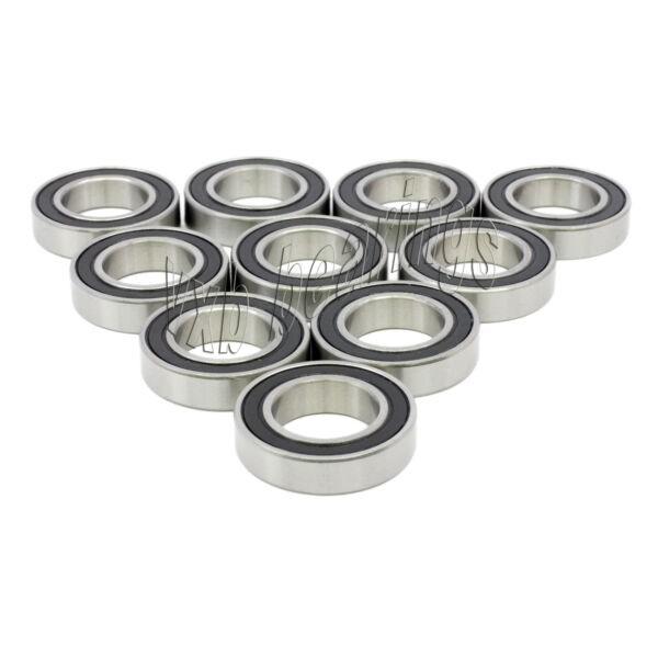 10pcs 6803-2RS 6803RS Rubber Sealed Ball Bearing Miniature Bearing 17 x 26 x 5mm #1 image