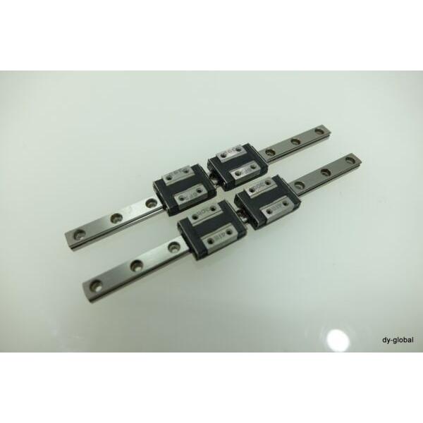 THK Used 2RSR7ZM+130L Miniature Linear Bearing small CNC actuator unit 2Rail 4Bl #1 image
