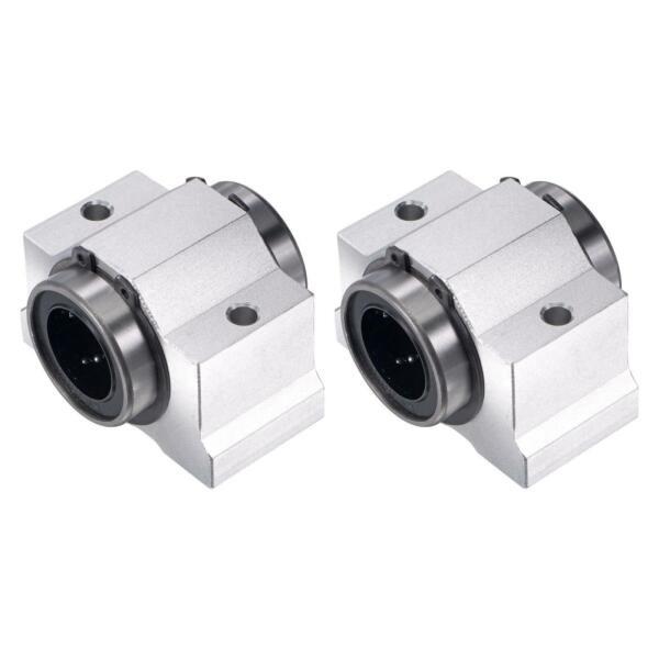 (1 PCS) SCV25UU (25mm) Linear Ball Bearing Pellow Block Unit FOR XYZ CNC SCV25 #1 image