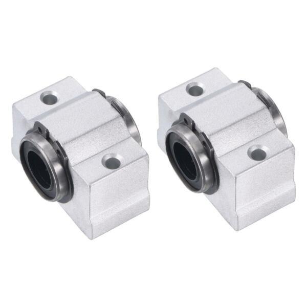 SCV12UU 12mm SCV12 Linear Ball Bearing Pillow Bolck With LM12UU Bushing For CNC #1 image