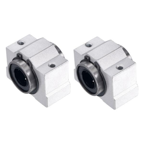 (2 PCS) SCV16UU (16mm) Linear Ball Bearing Pellow Block Unit FOR XYZ CNC SCV16 #1 image