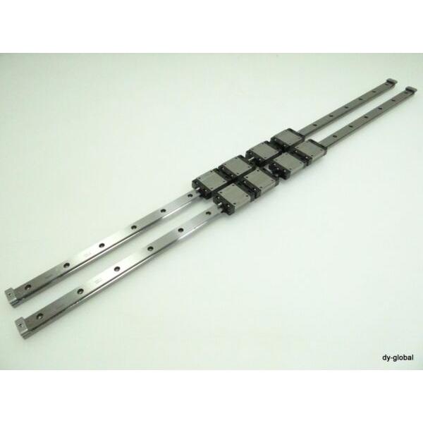 THK Used Miniature Linear Bearing 4RSR15VM+680L LM Guide 2Rail 8blocks CNC Route #1 image