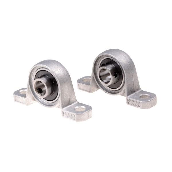 P000 10mm PILLOW BLOCK BOTTOM MOUNT BEARING SELF ALIGNING KP000 BLOCK CNC BALL #1 image