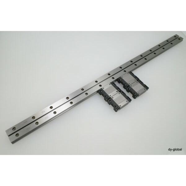 THK SRS15M+550mm Miniature Caged Linear Bearing PRELOAD CNC Router 2Rail 4Blocks #1 image