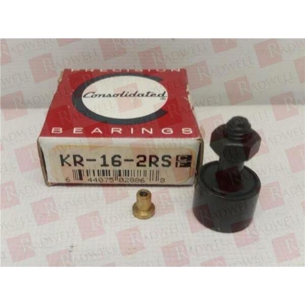 CONSOLIDATED KR-16-2RS CAM FOLLOWER SEALED METRIC LOT OF 3 NOS #1 image