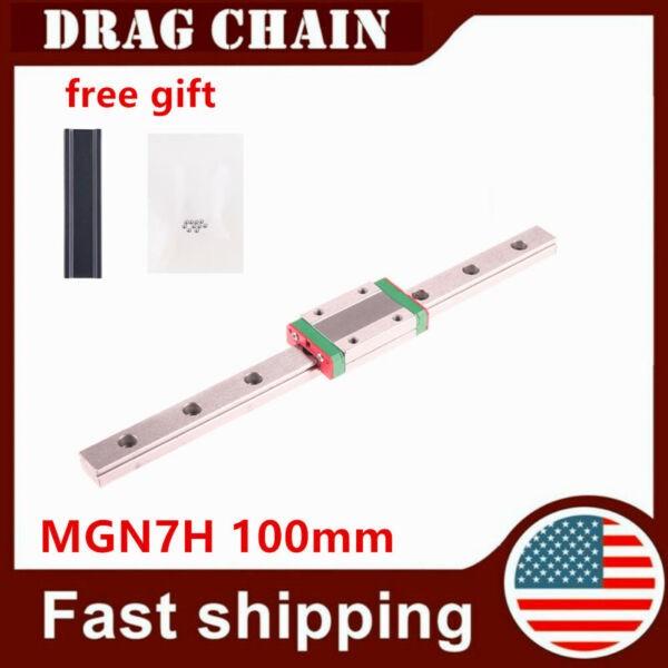 New Hiwin MGN7H Linear Guides MGN Series Linear Bearings / 25mm to 595mm Long #1 image