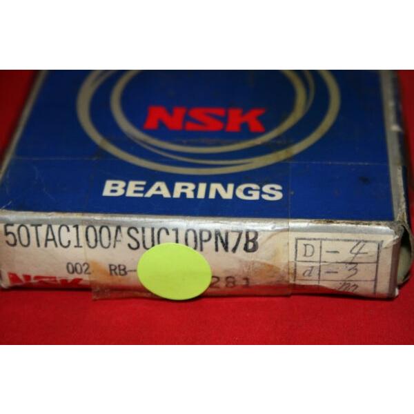 NEW NSK Super Precision Ball Screw Bearing 50TAC100ASUC10PN7B - BNIB #1 image