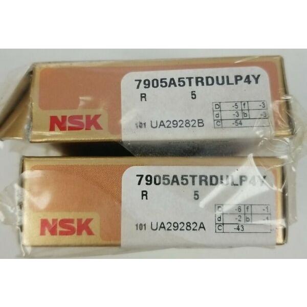NSK 7905A5TRDULP4Y SUPER PRECISION BALL BEARING NEW IN BOX #1 image