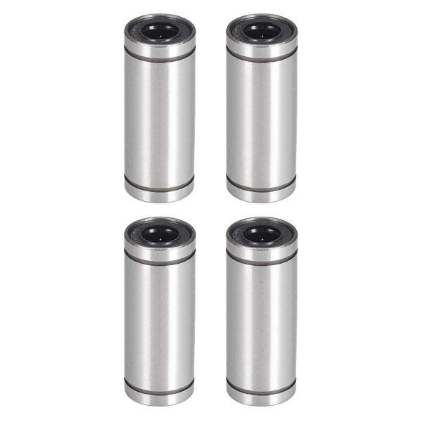 2pcs LM10LUU Long Type 10mm Linear Motion Bearing Slide Bushing for DIY CNC #1 image