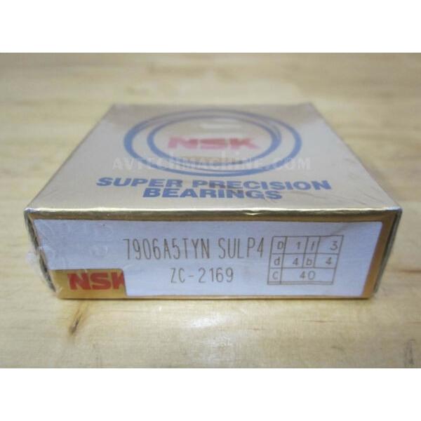 NSK Super Precision Bearing 7906A5TYNSULP4 #1 image