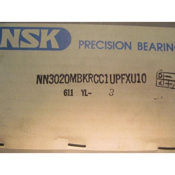 NIB NSK Bearing for OKUMA Machine NN3020MBKRCC1UPFXU10 M009-0024-75 FREE SHIP #1 image