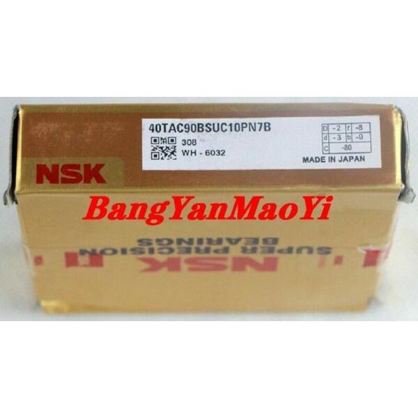 NSK Precision Ball Screw Support Bearing 40TAC90BSUC10PN7B #1 image