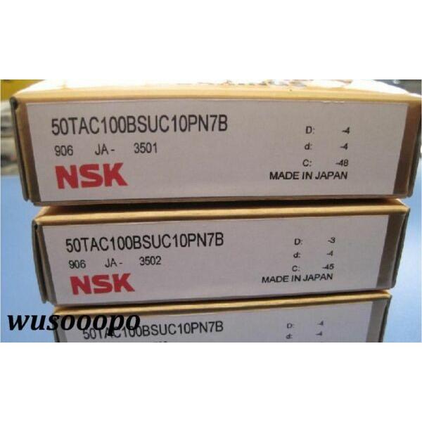 NSK Precision Ball Screw Support Bearing 50TAC100BSUC10PN7B #1 image