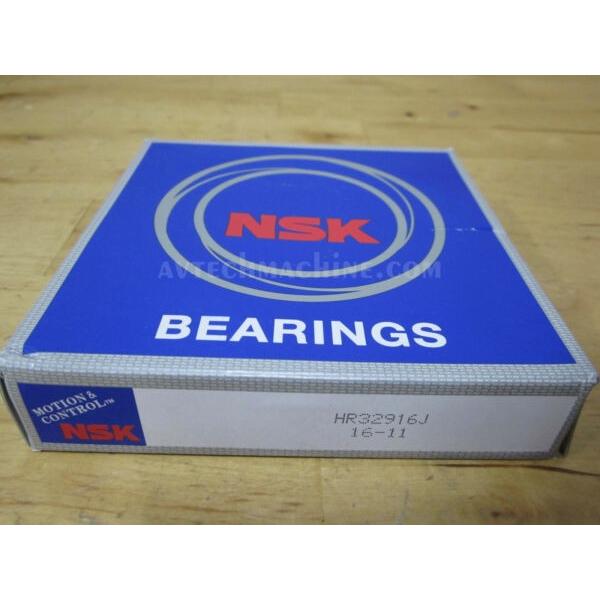 NEW IN BOX NSK HR32916J TAPER ROLLER BEARING INDUSTRIAL MACHINERY TRANSMISSION #1 image