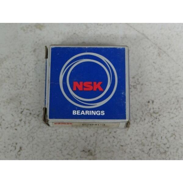 NSK Bearing 6204C3/6204UC3E, (NEW) USA made #1 image