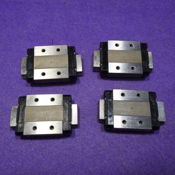NSK LE090050TRK1J02P51 LM Guide Linear Bearing 1Rail 1Block Lot of 4, USED #1 image