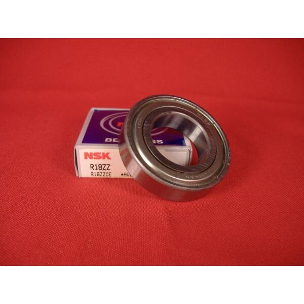 NSK R18ZZCE,R18 ZZ CE, Small Inch-Size Ball Bearing #1 image