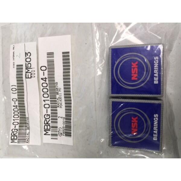 Bearing NSK 6002ZZCM NS7S RADIAL BEARING MBRG-010004-0 (2 PKG) #1 image