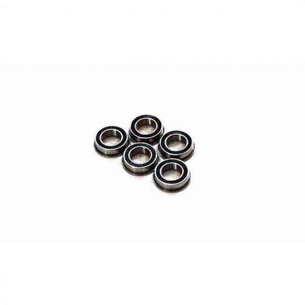 [10 Pcs] MF148-2RS (8x14x4 mm) Metal Flanged Rubber Sealed Ball Bearing Bearings #1 image