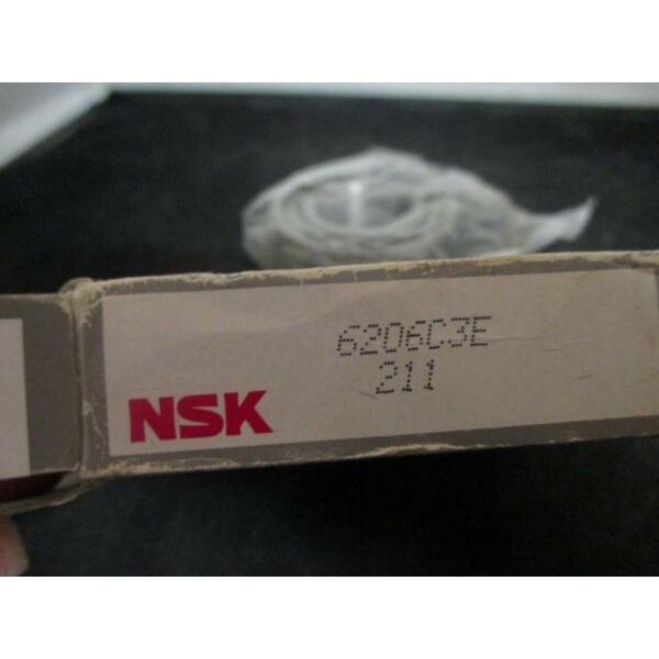 New NSK 6206C3E Bearing #1 image