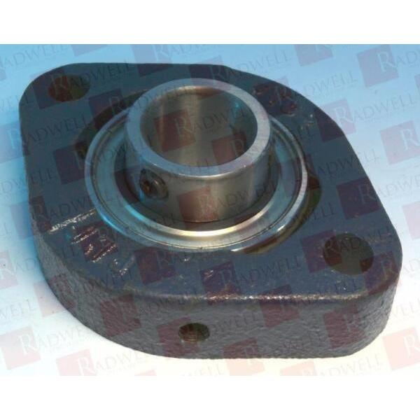 RHP LFTC20 Two Bolt Oval Cast Iron Flange Housing Bearing 20mm Bore #1 image