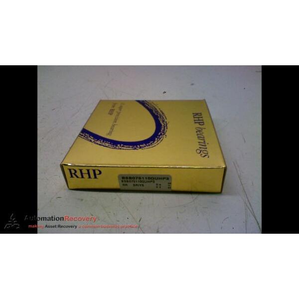 RHP BSB075110SUHP3 BEARING OD 4 1/4 INCH ID 3 INCH WIDTH 5/8 INCH, NEW #165001 #1 image