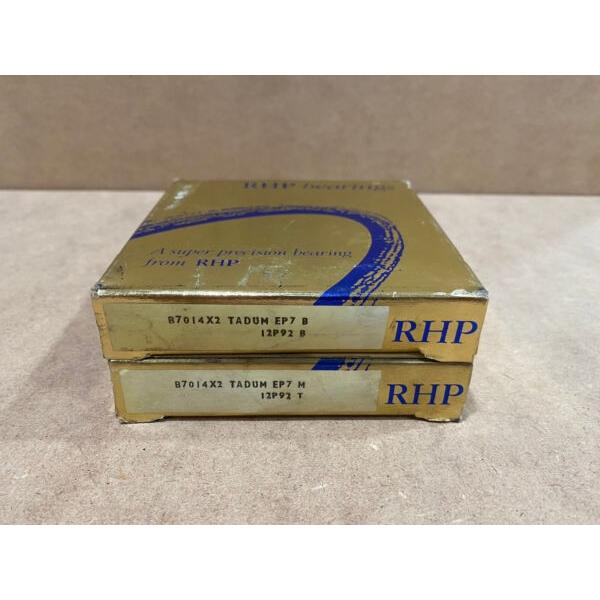 NEW OLD STOCK RHP Roller Bearing, # 7014CTDULP4, NIB WARRANTY #1 image