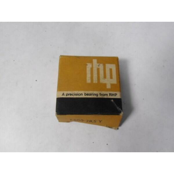 RHP 6000-2RSY Sealed Ball Bearing ! NEW ! #1 image