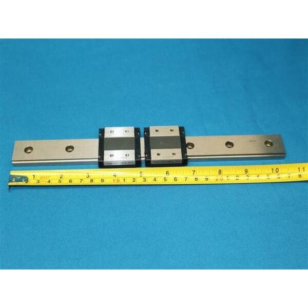 THK RSR-12WVM 4L14 LINEAR BEARING WAY SLIDE STAGE BLOCK GUIDE RAIL 11&quot; LONG #1 image