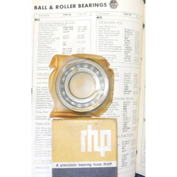 NOS RHP Constant Mesh Pinion Bearing w/ clip LJ1-3/8NR, 6k885. MGA &amp; 62-65MGB-- #1 image