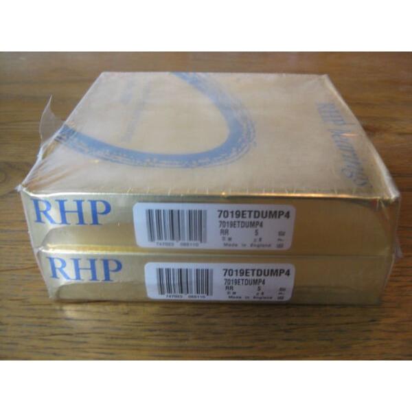 1 Pair 7019ETDUMP4 RHP Super Precision Bearings #1 image